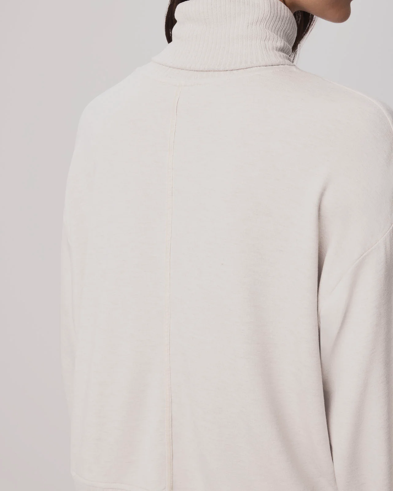 Supersoft Trim Cowl Neck Sweater Using LENZING™ECOVERO™ Fibers - Image 10