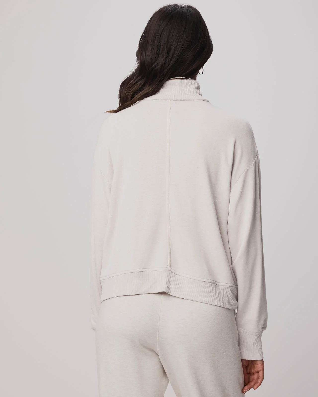 Supersoft Trim Cowl Neck Sweater Using LENZING™ECOVERO™ Fibers - Image 11