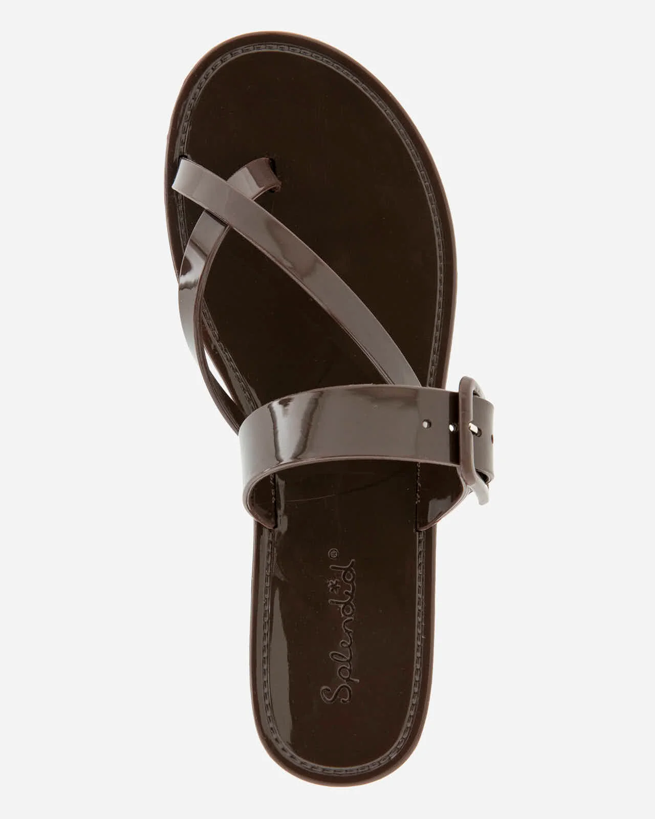 Sutton Jelly Sandal in Spice - Image 5