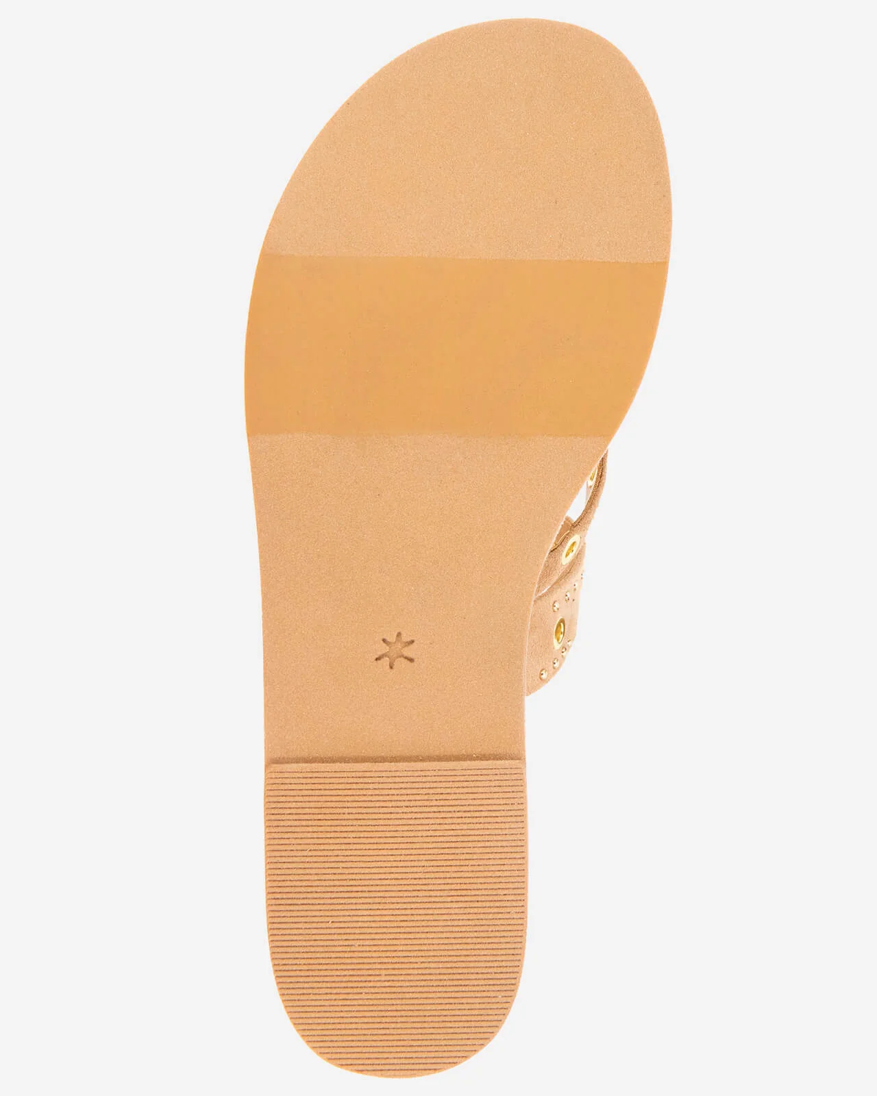 Sutton Stud Sandal in Honey Beige - Image 7