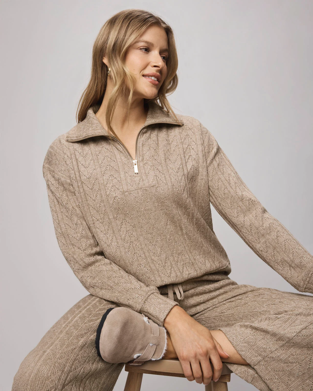Sweatersoft Quarter Zip Sweater - Image 3