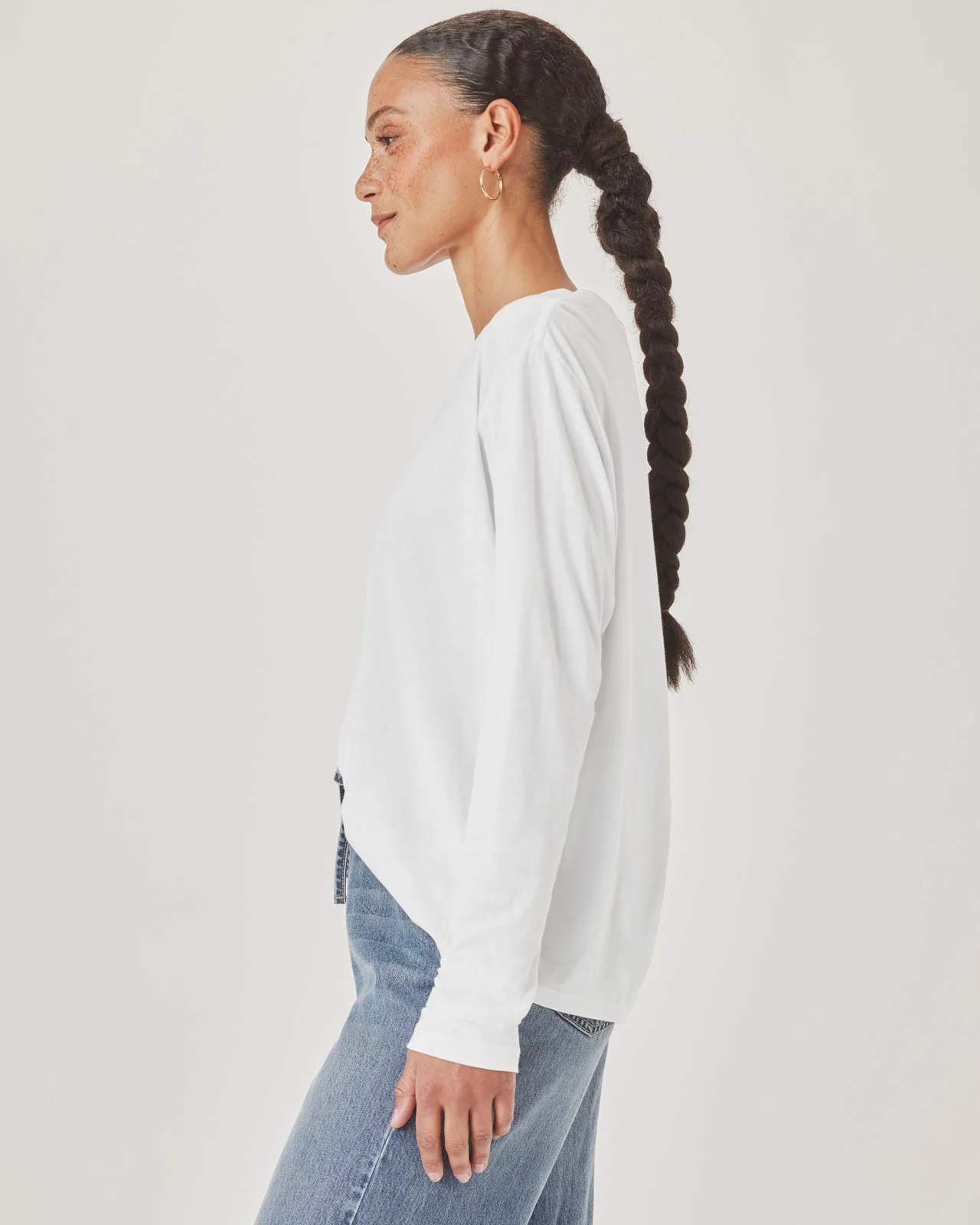 The Lila Climate Beneficialâ„¢ Verified Cotton Long Sleeve Tee - Image 14