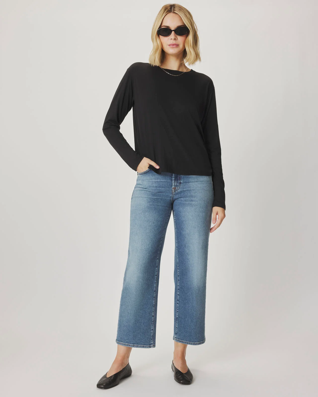 The Lila Climate Beneficialâ„¢ Verified Cotton Long Sleeve Tee - Image 5