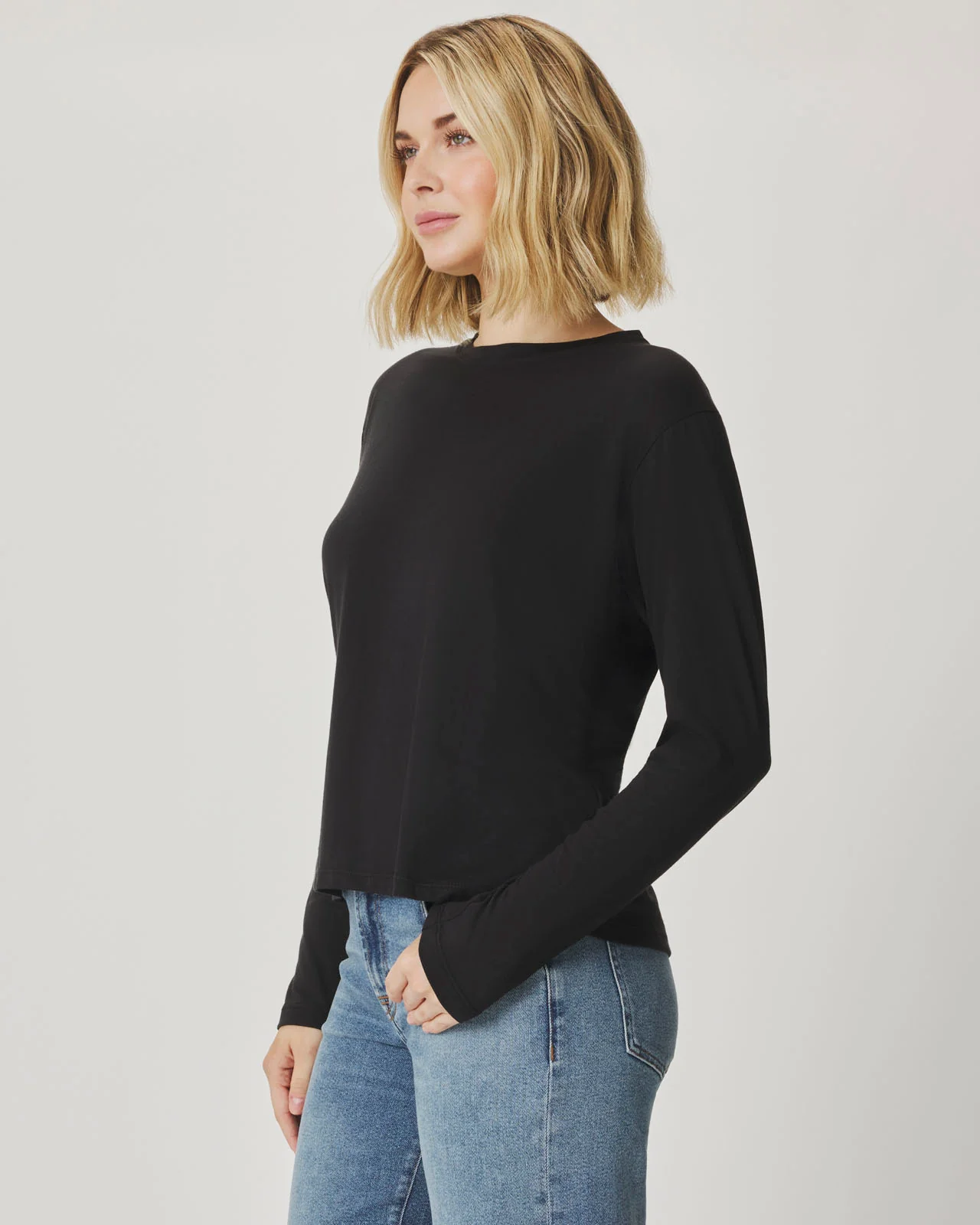 The Lila Climate Beneficialâ„¢ Verified Cotton Long Sleeve Tee - Image 6