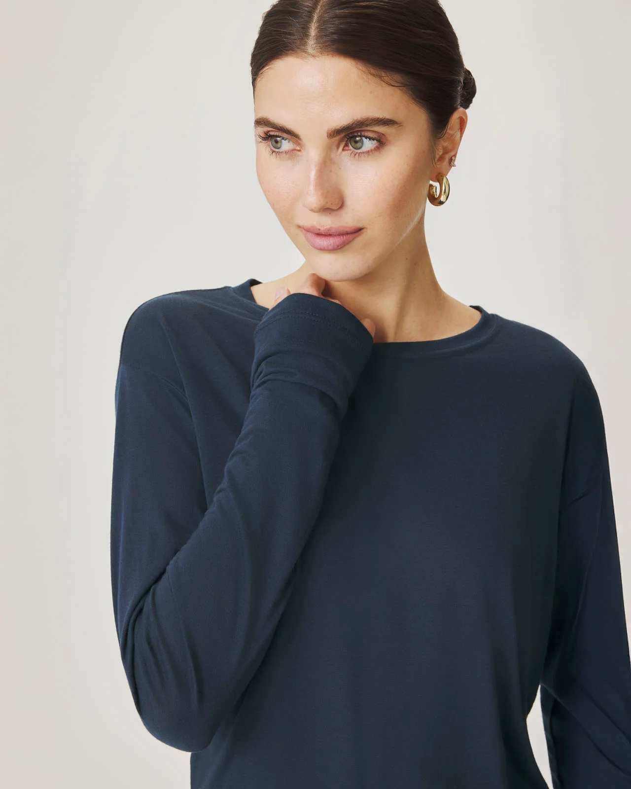 The Lila Climate Beneficialâ„¢ Verified Cotton Long Sleeve Tee - Image 8
