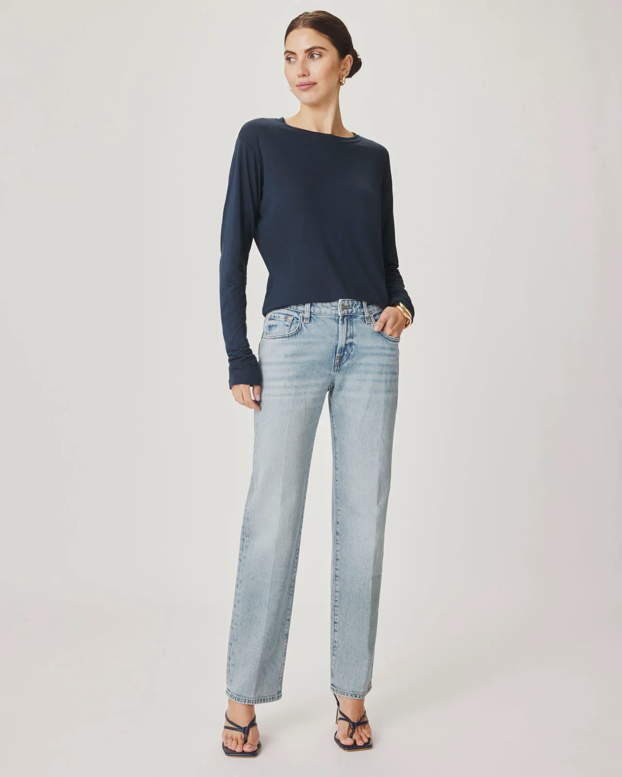 The Lila Climate Beneficialâ„¢ Verified Cotton Long Sleeve Tee - Image 9
