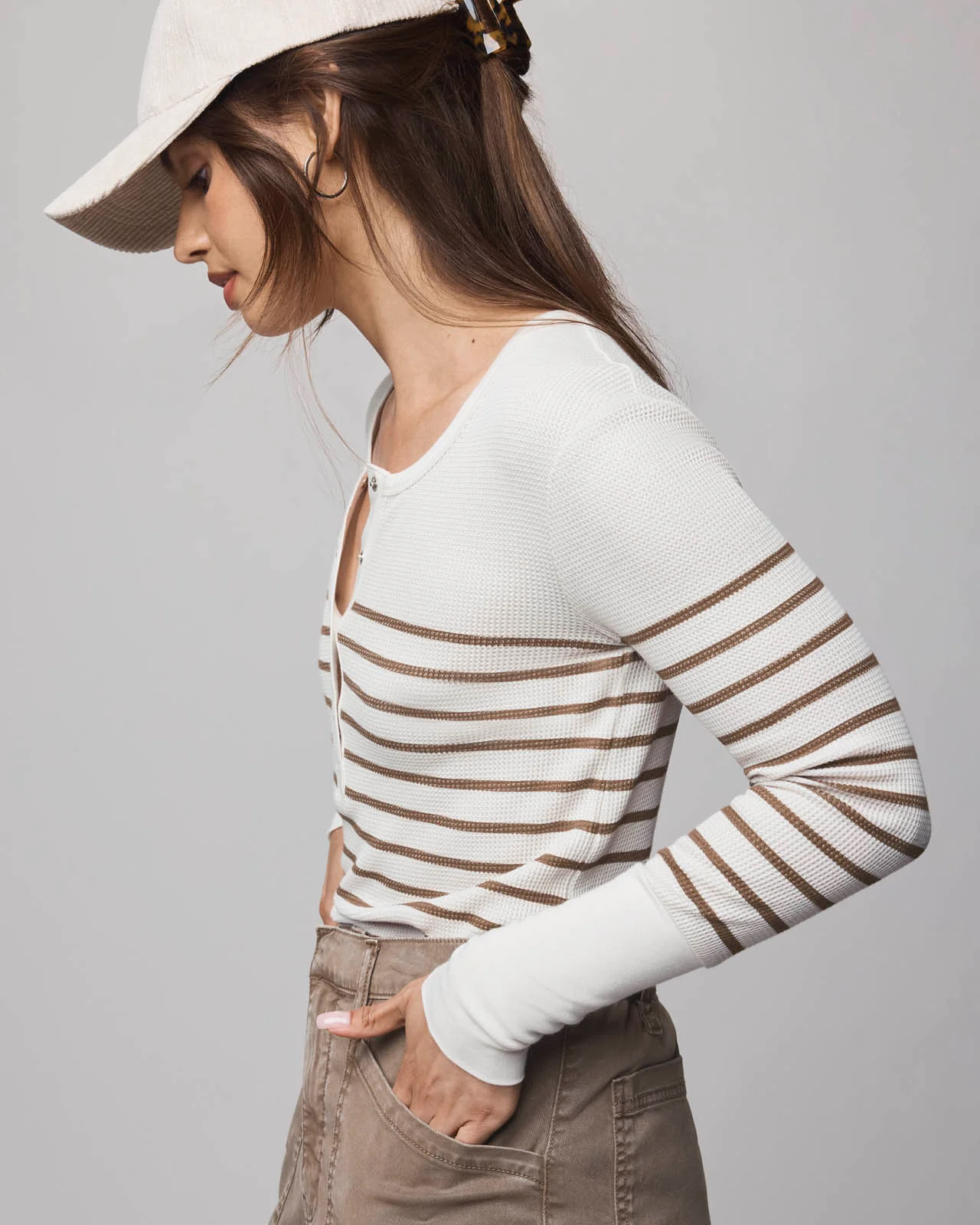 Thermal Forever Stripe Henley - Image 2