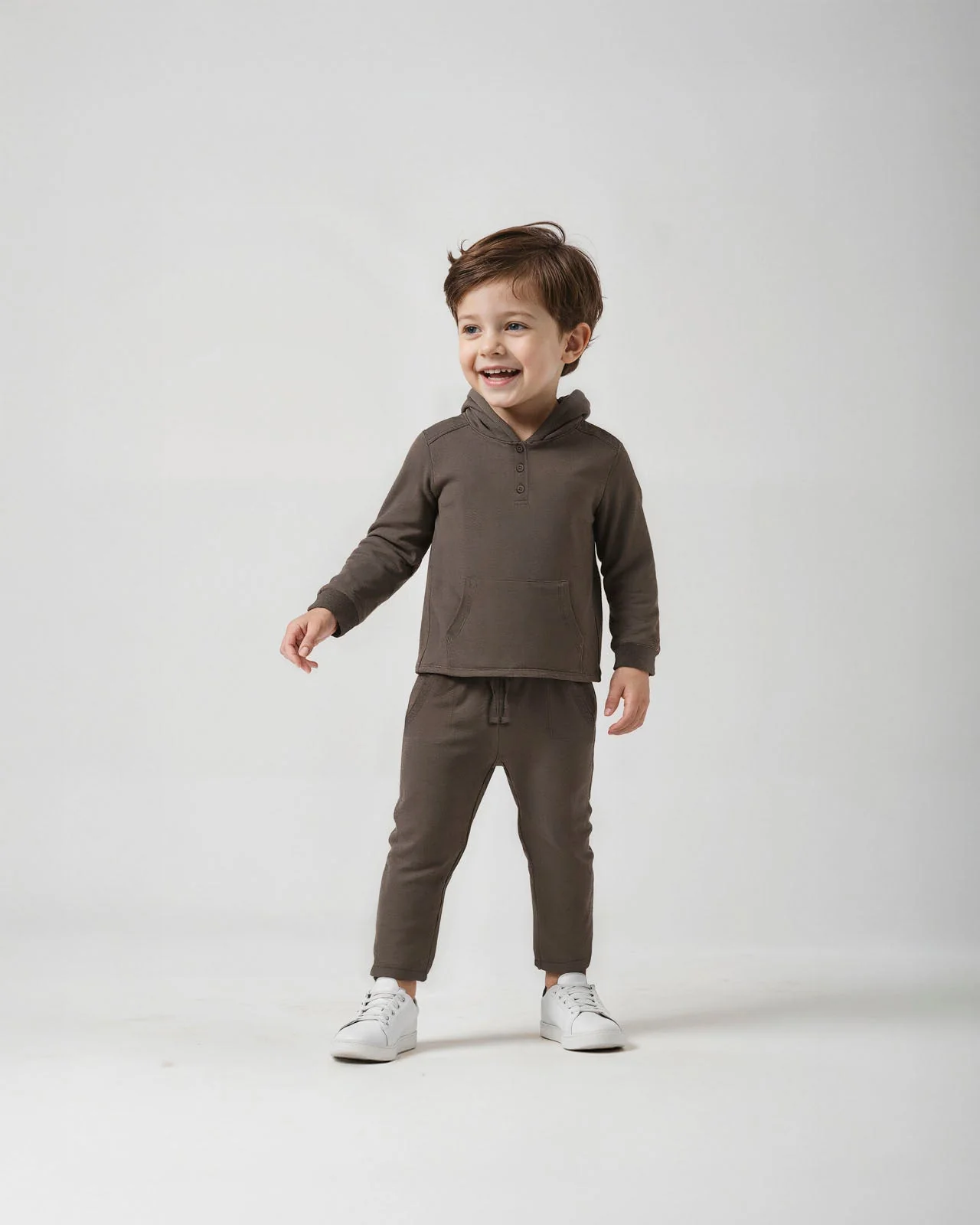 Toddler Boy Adventure Thermal Hoodie Set