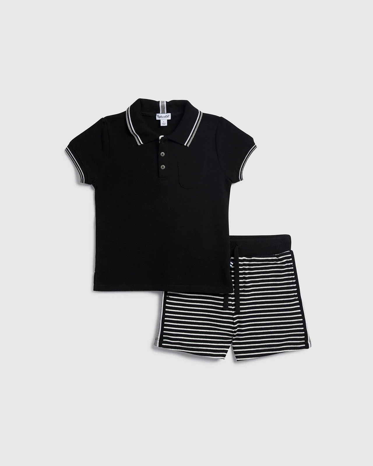 Toddler Boy Bennett Stripe Set