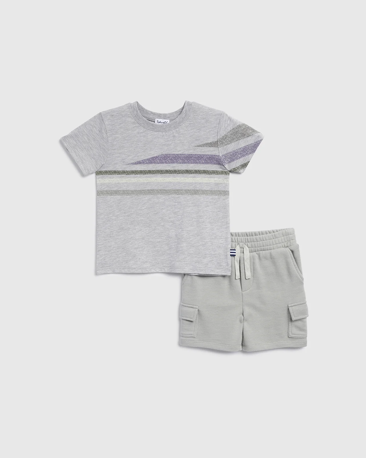 Toddler Boy Cali Sunset Short Sleeve Set