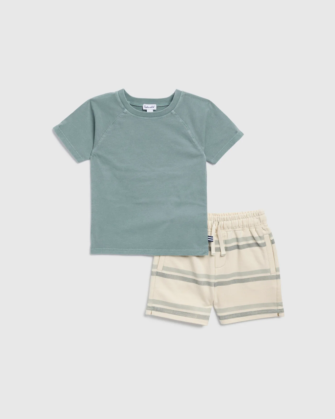 Toddler Boy Charlie Stripe Short Set