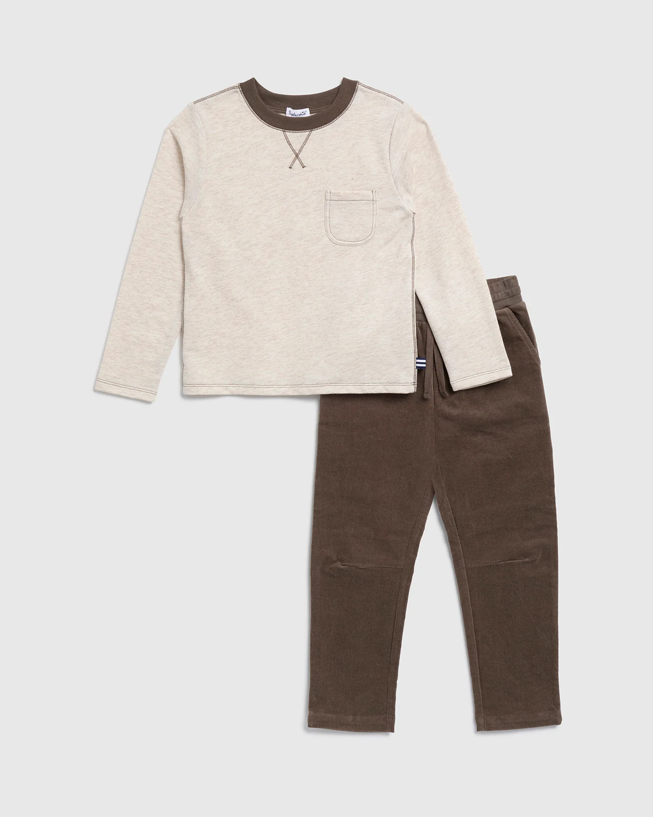 Toddler Boy Cliff Long Sleeve Set - Image 2