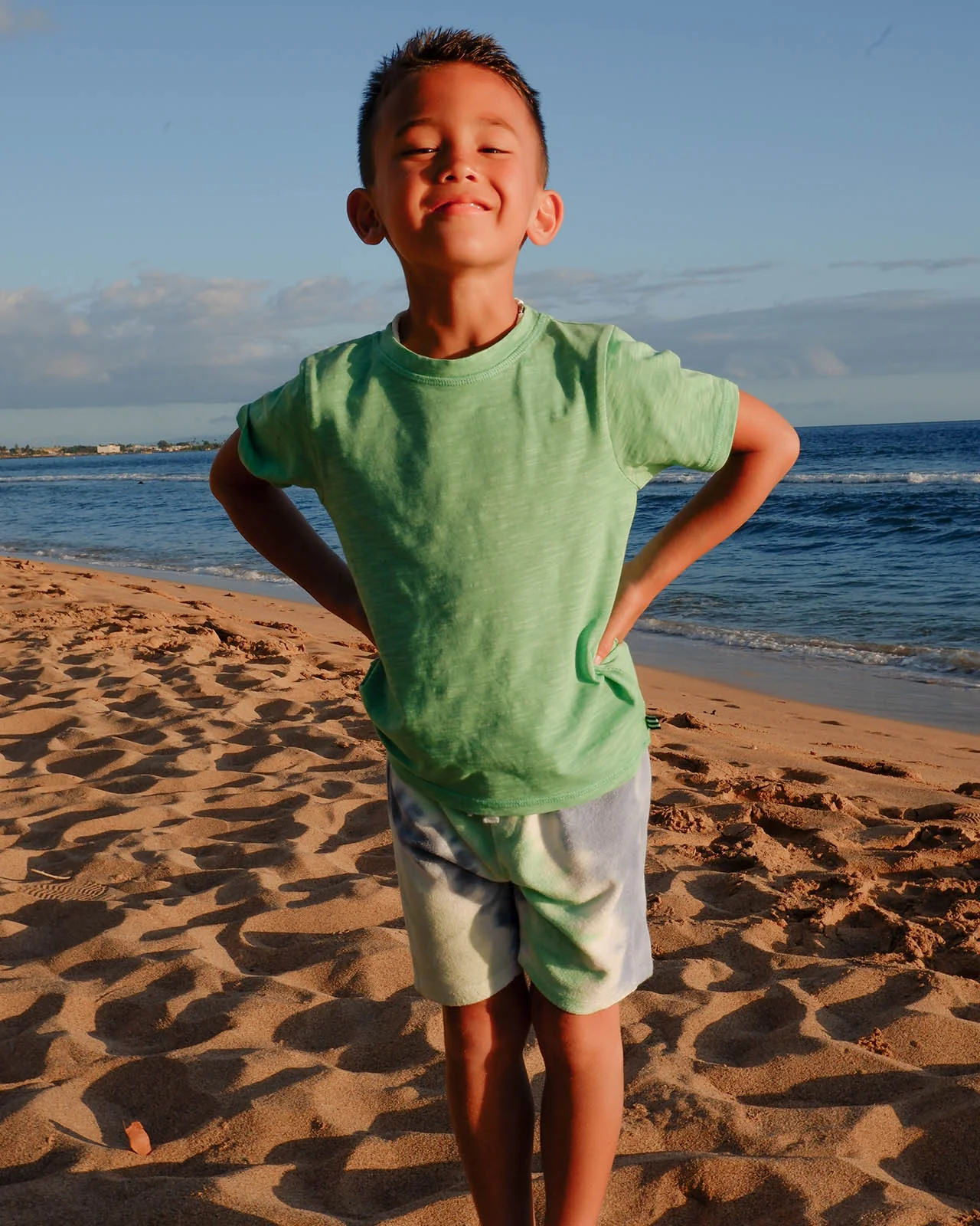 Toddler Boy Coast Tie Dye Short Set
