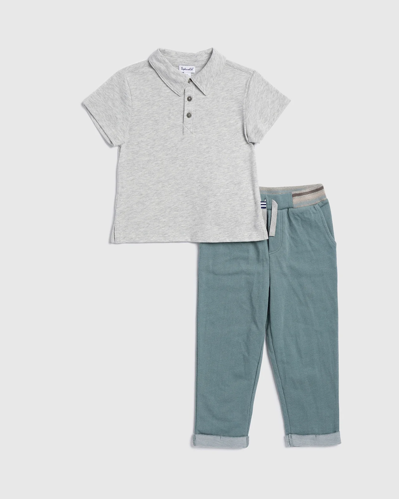 Toddler Boy Polo Pant Set