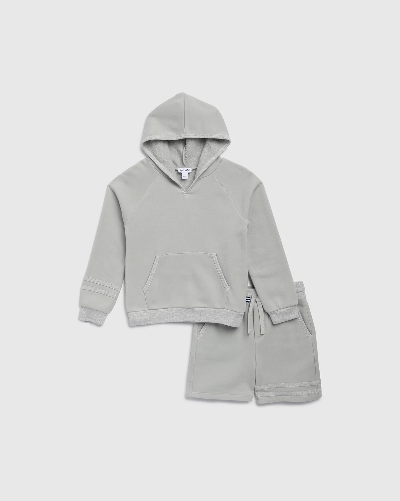 Toddler Boy Striped Hoodie Set