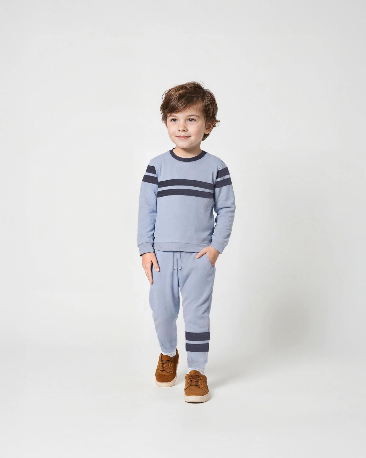 Toddler Boy Up in the Clouds Jogger Set