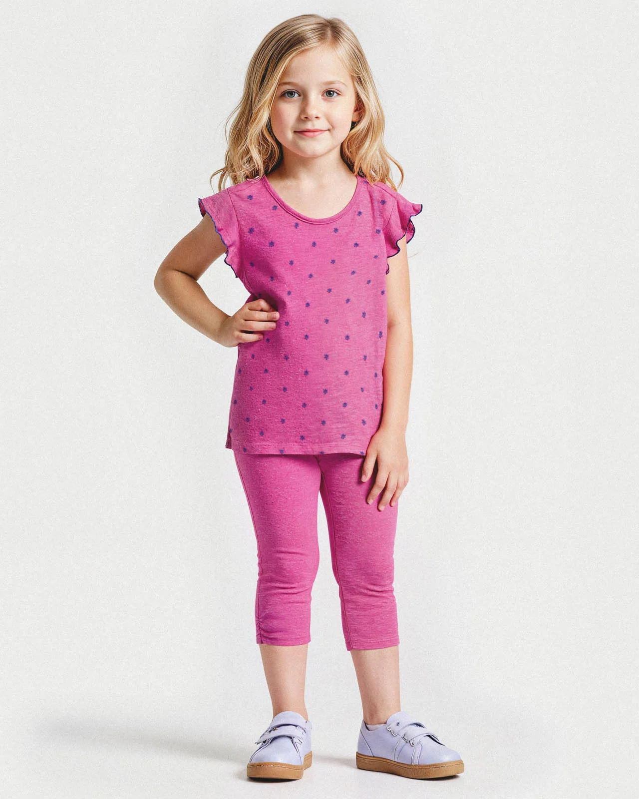 Toddler Girl Bellflower Legging Set