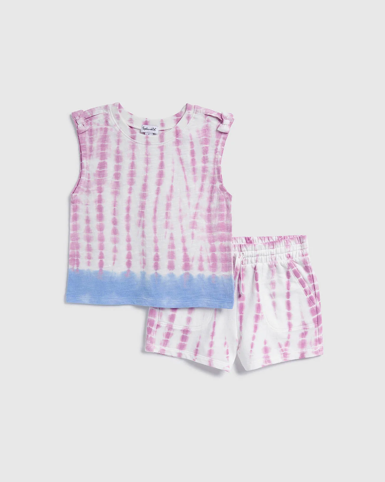 Toddler Girl Capri Tie Dye Top Set