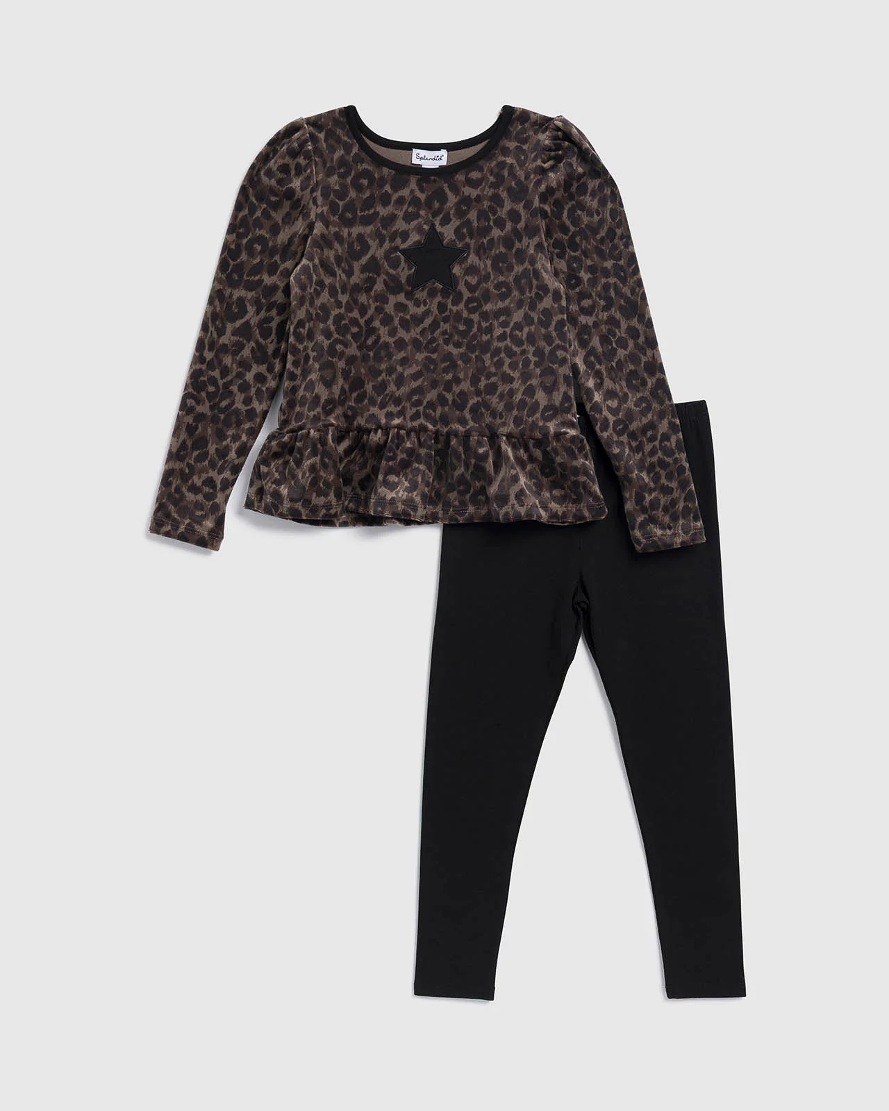 Toddler Girl Cheetah Long Sleeve Set