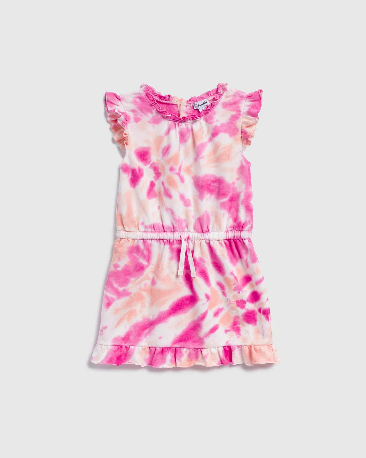 Toddler Girl Hibiscus Tie Dye Dress