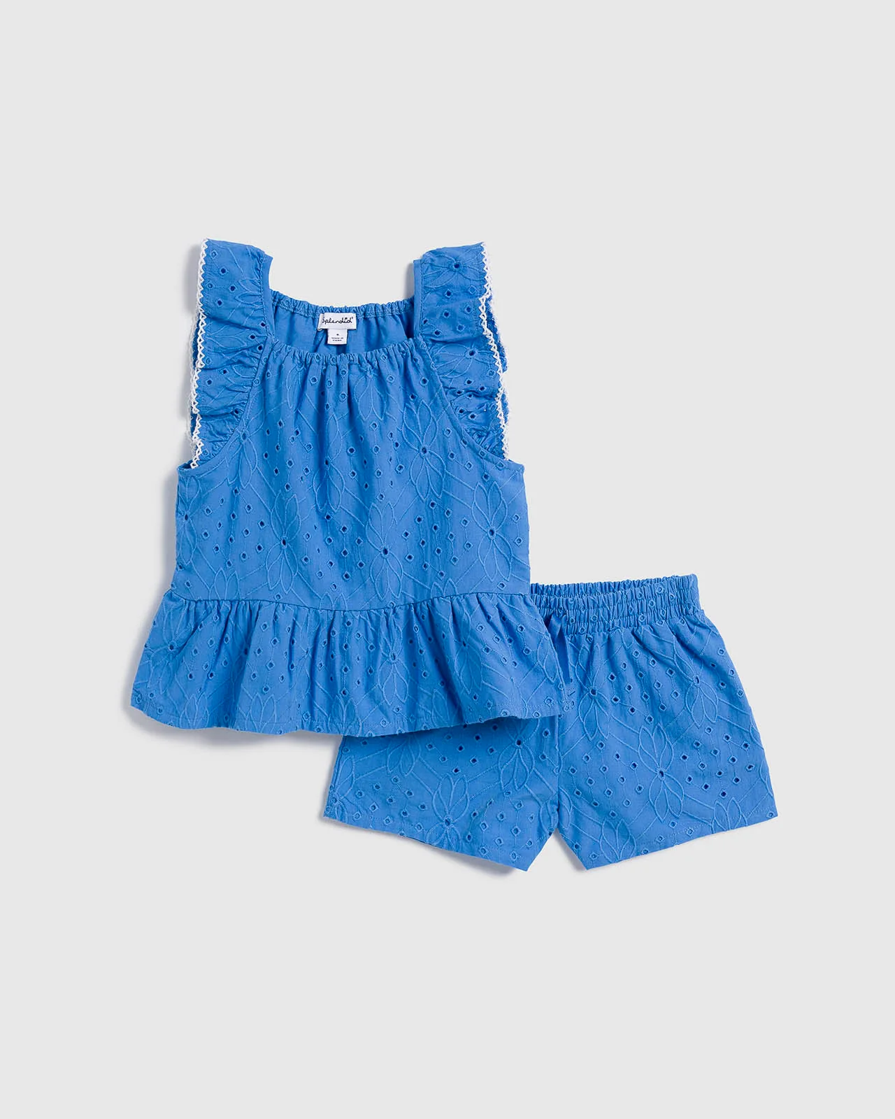 Toddler Girl Positano Eyelet Set