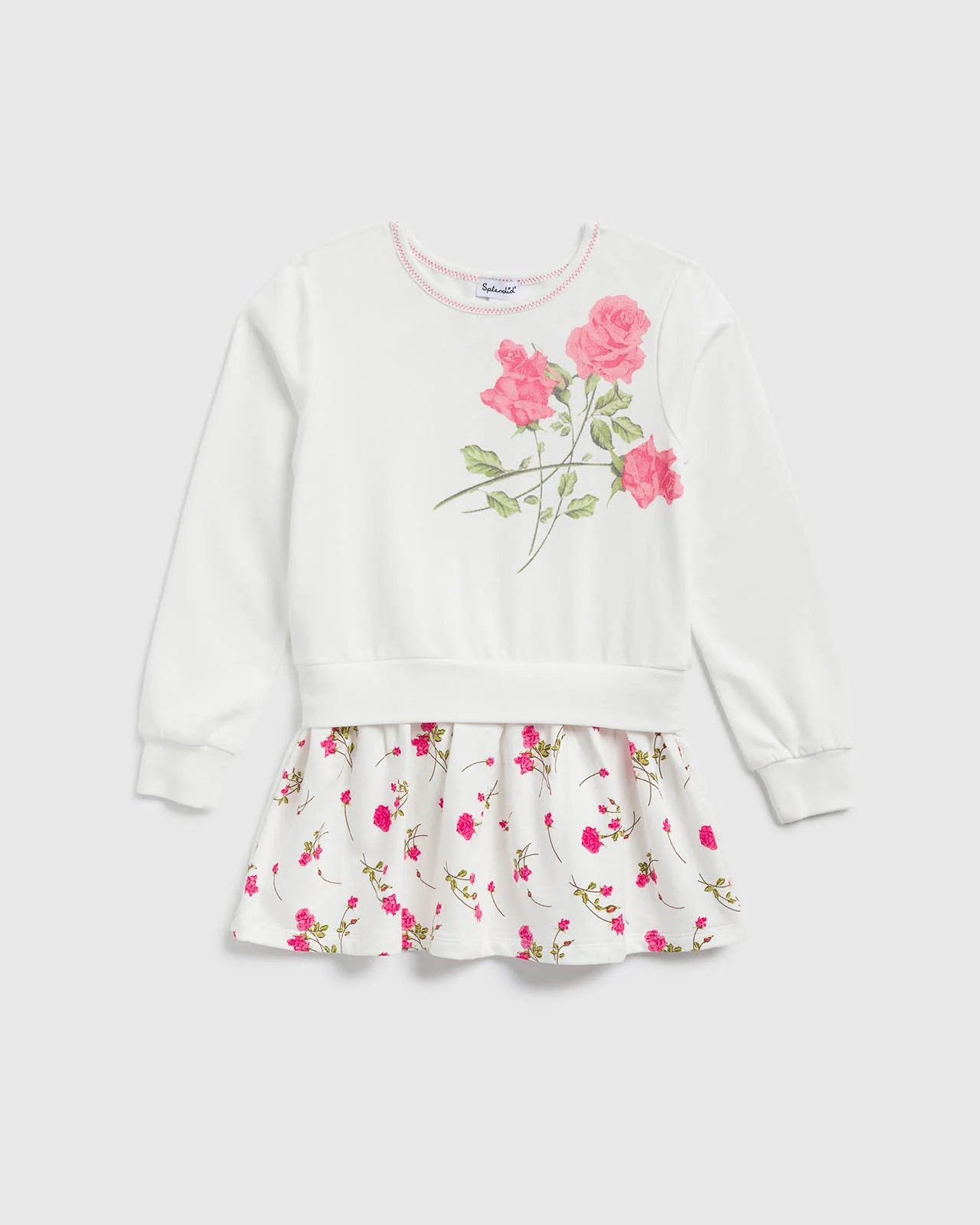 Toddler Girl Rose Dress