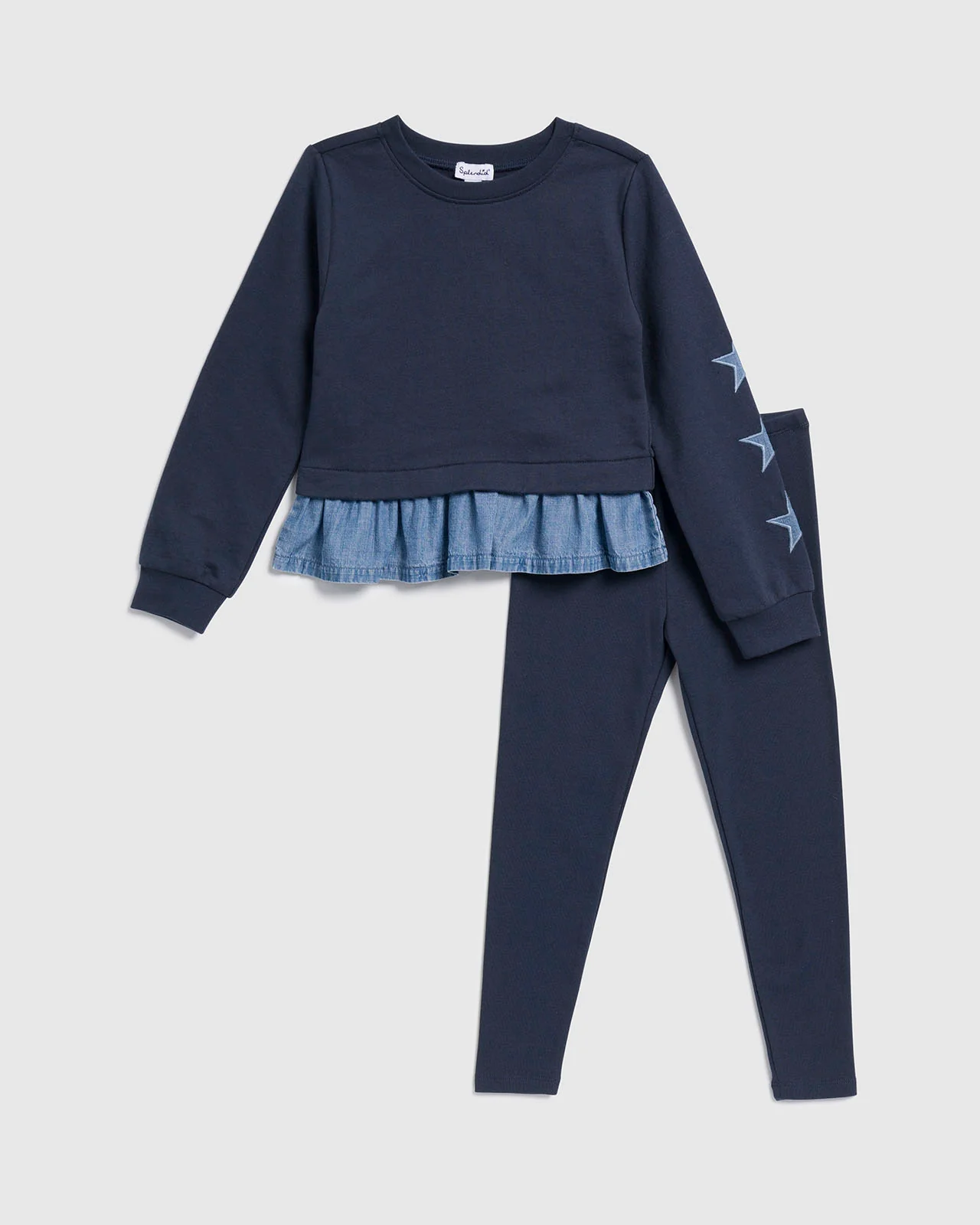 Toddler Girl Shining Star Long Sleeve Set - Image 2