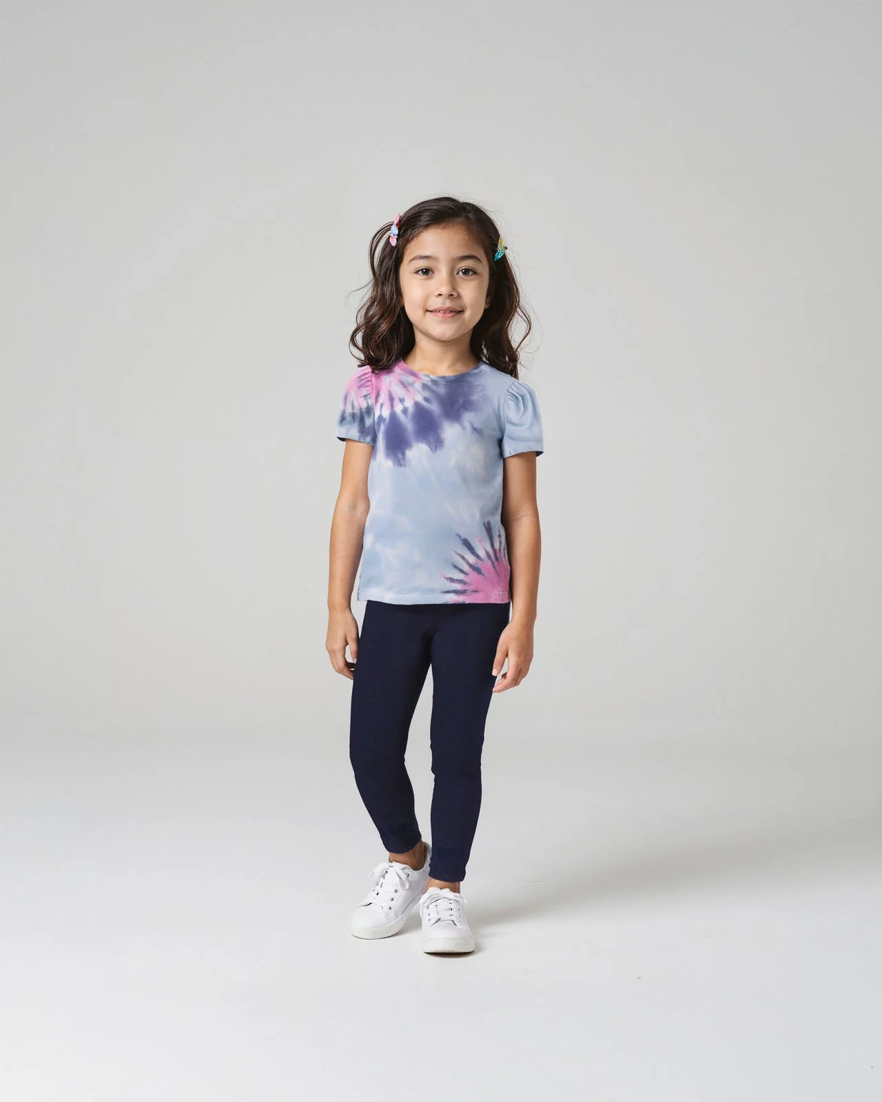 Toddler Girl Tie Dye Top Set
