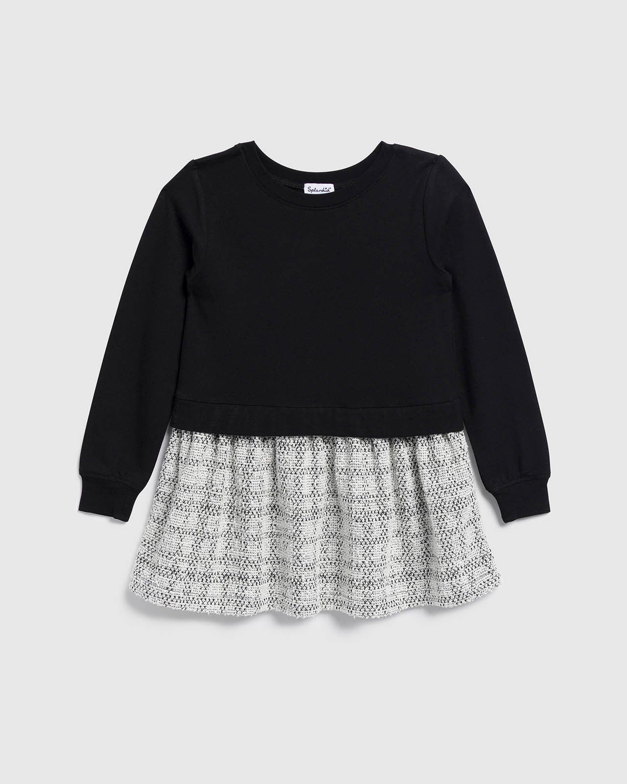 Toddler Girl Tweed Supersoft Dress