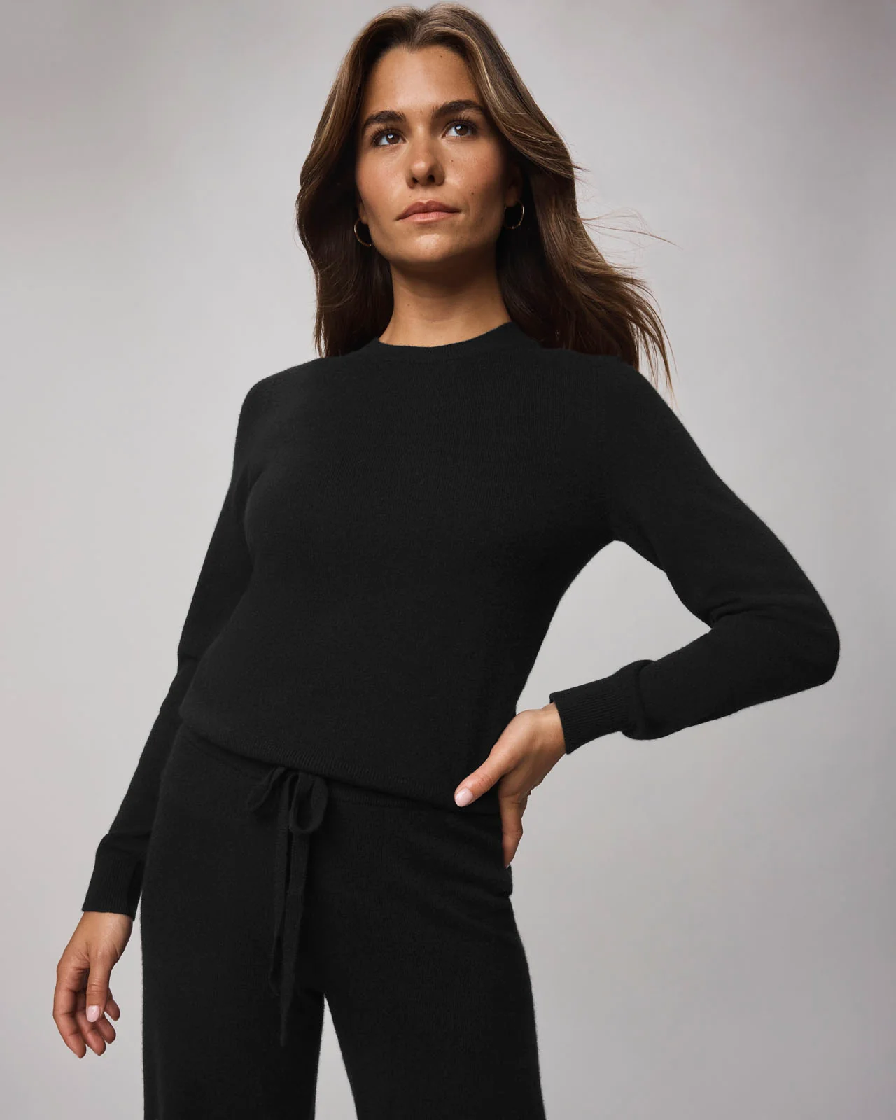 Tori Cashmere Crewneck Sweater - Image 6