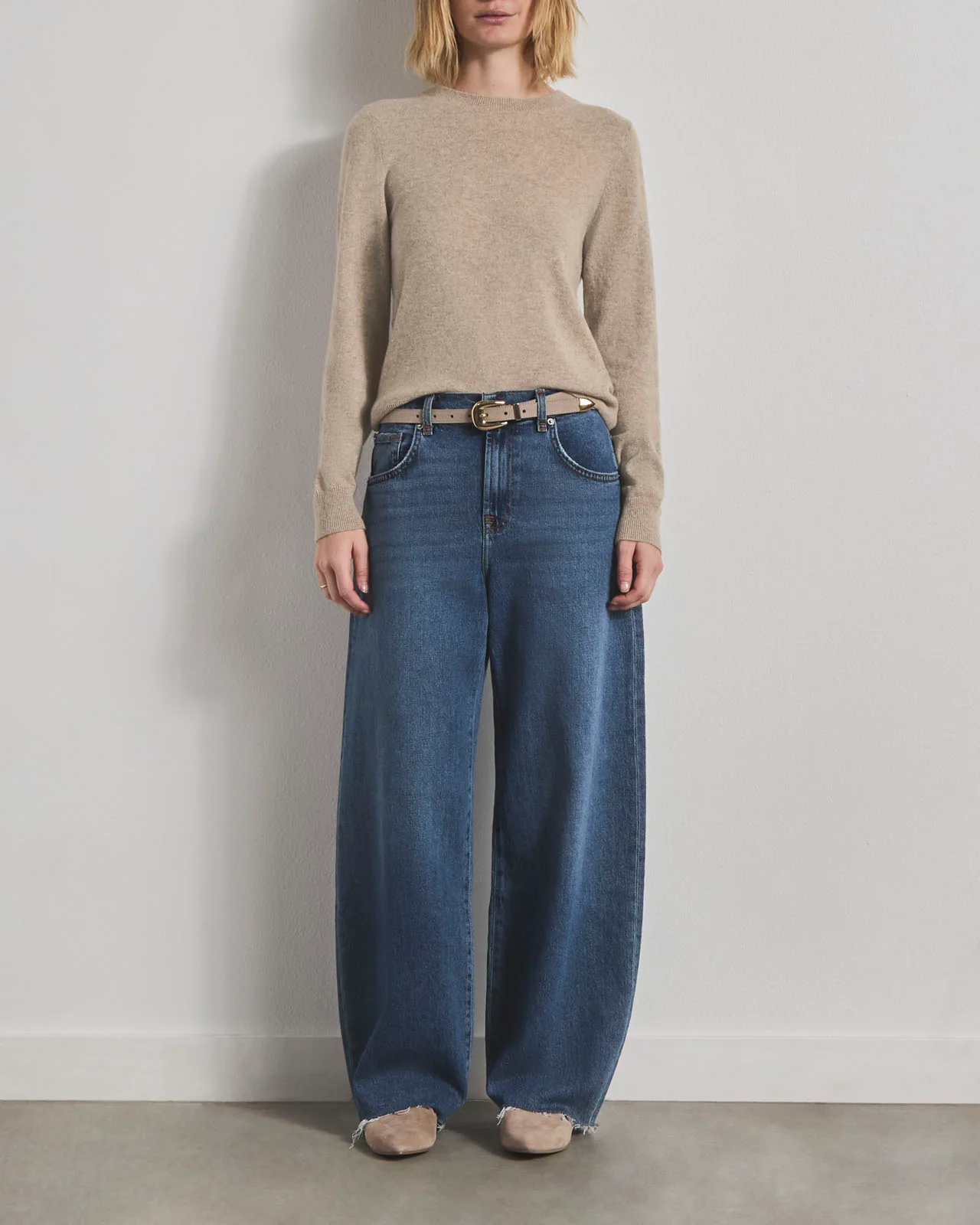 Tori Cashmere Crewneck Sweater - Image 8