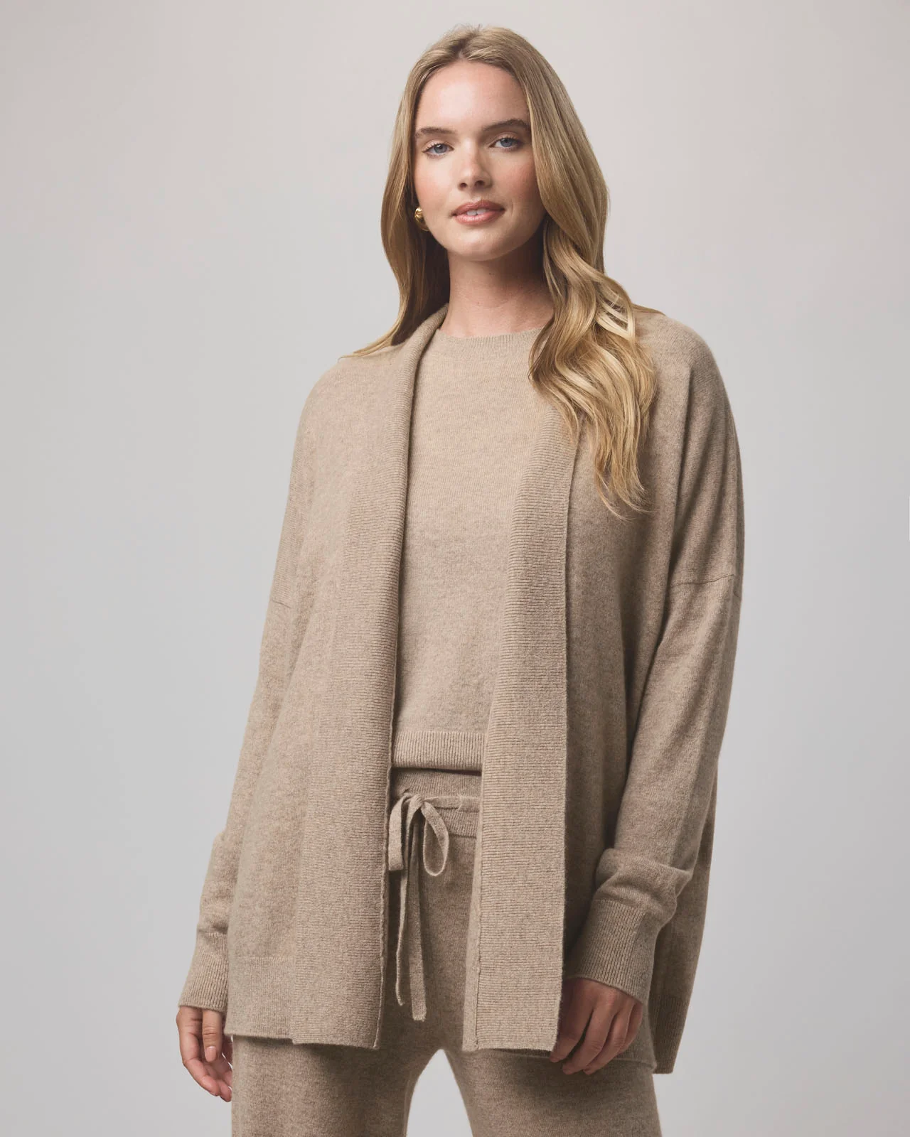 Tori Cashmere Oversized Cardigan