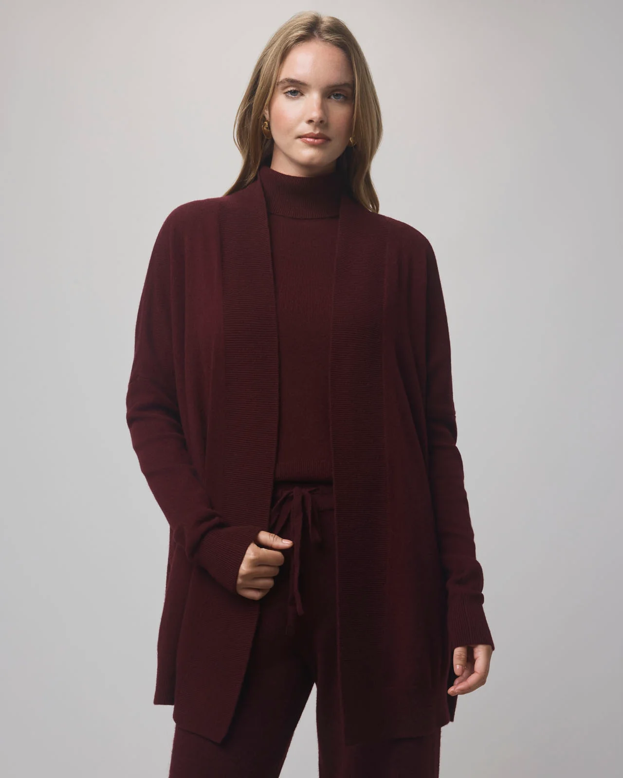Tori Cashmere Oversized Cardigan - Image 2