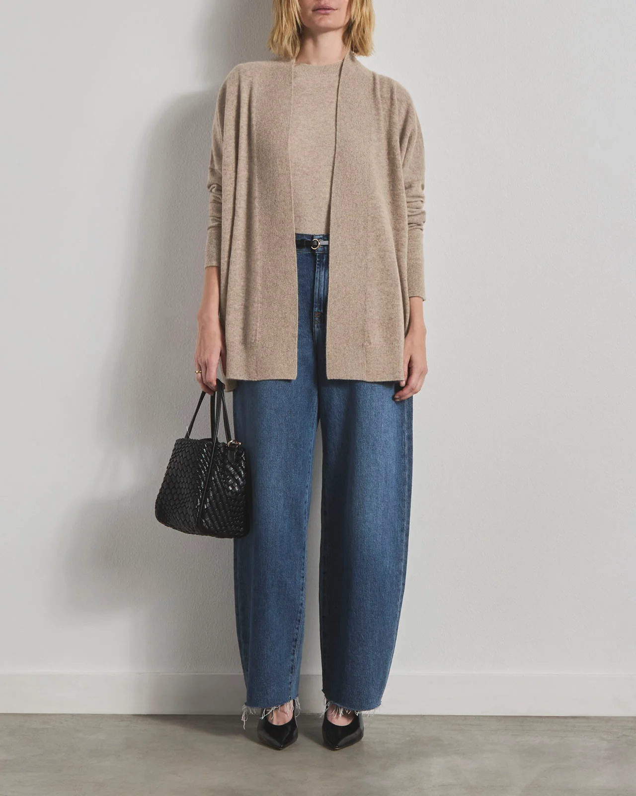 Tori Cashmere Oversized Cardigan - Image 3