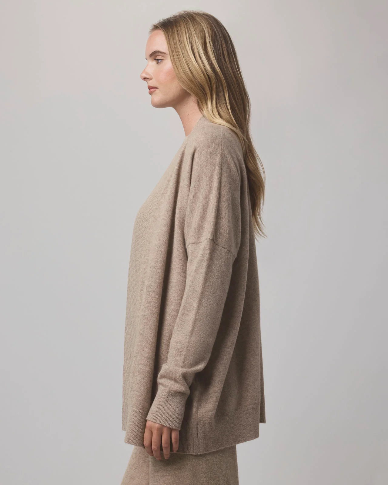 Tori Cashmere Oversized Cardigan - Image 6