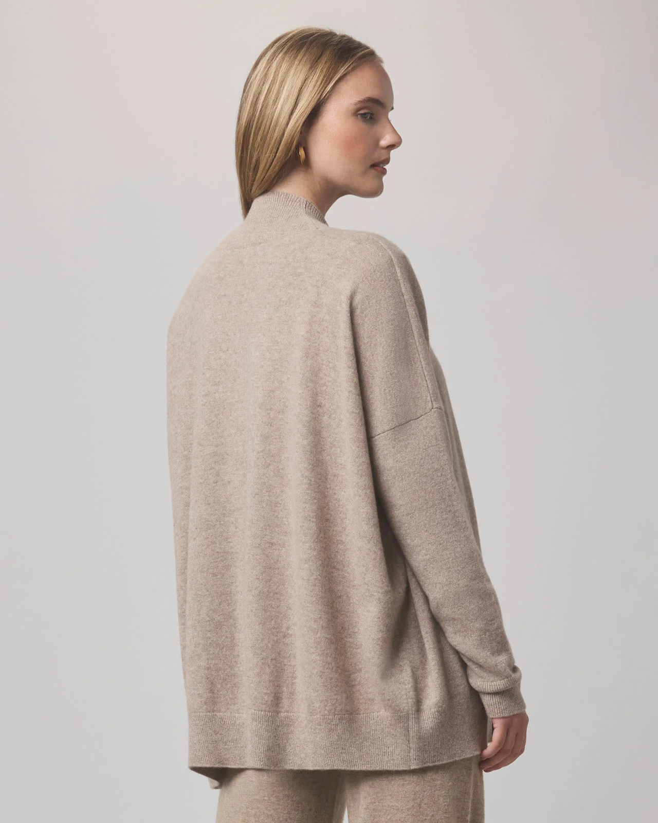 Tori Cashmere Oversized Cardigan - Image 8