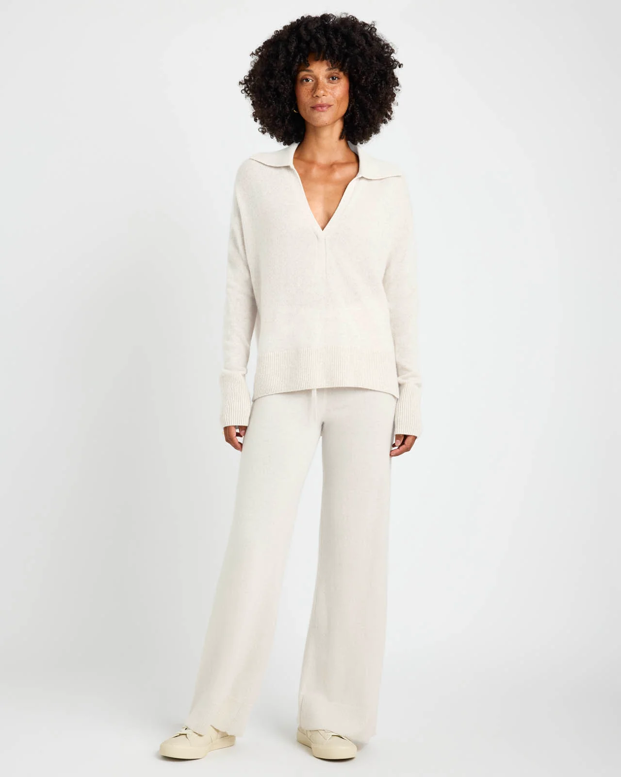 Tori Cashmere Polo Sweater - Image 22
