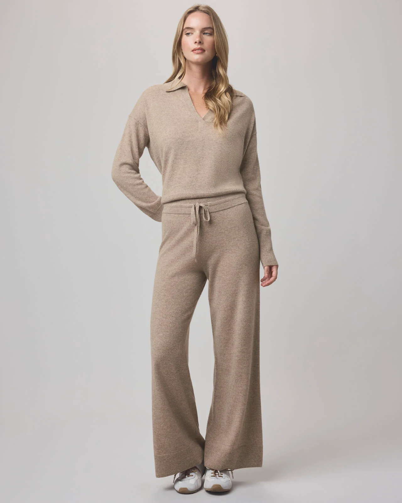 Tori Cashmere Polo Sweater - Image 7