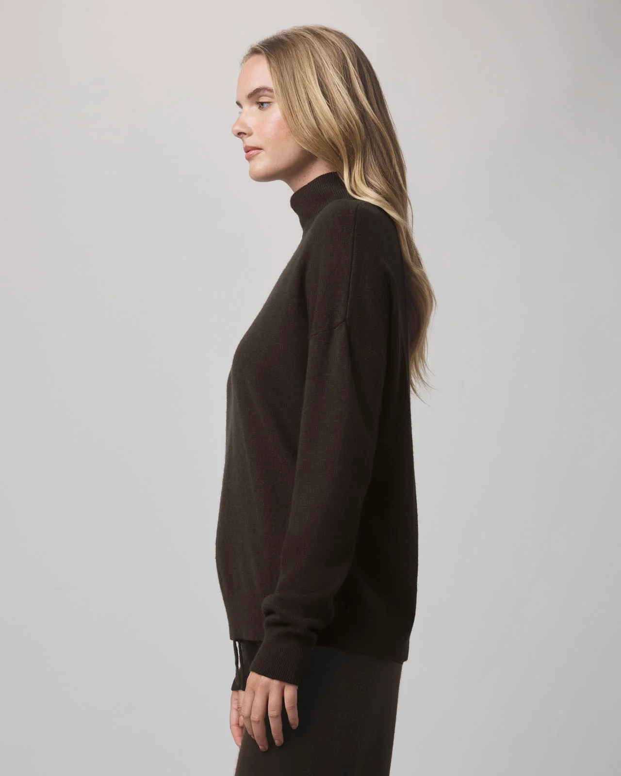 Tori Cashmere Turtleneck Sweater - Image 3