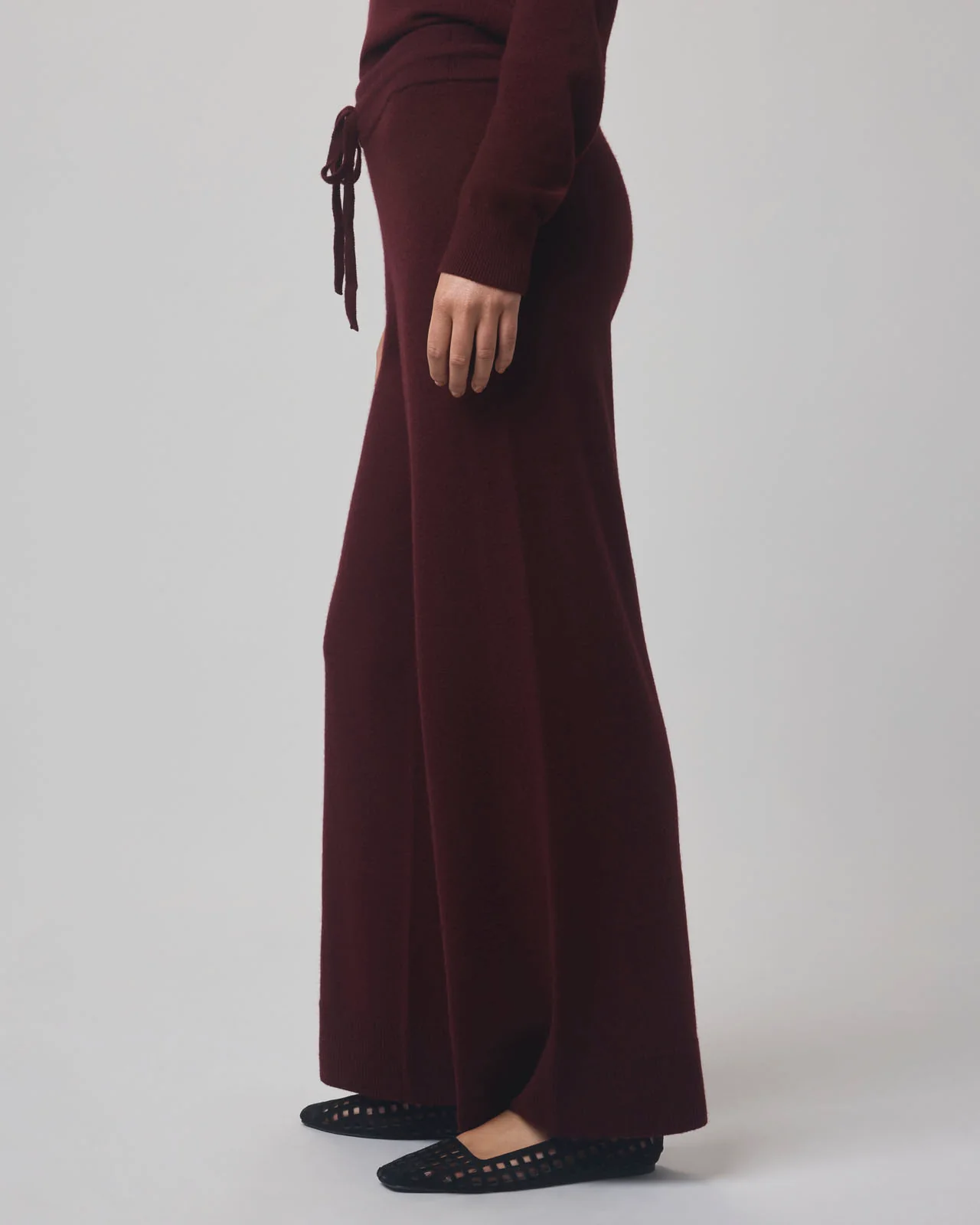 Tori Cashmere Wide Leg Pant - Image 4