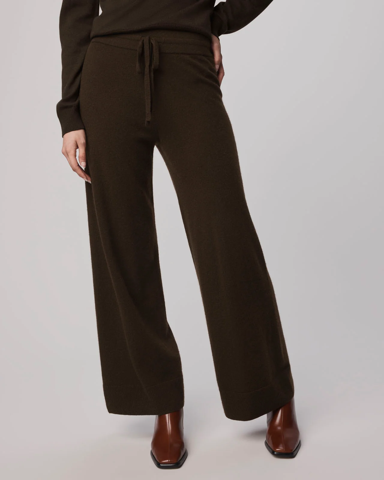 Tori Cashmere Wide Leg Pant - Image 6