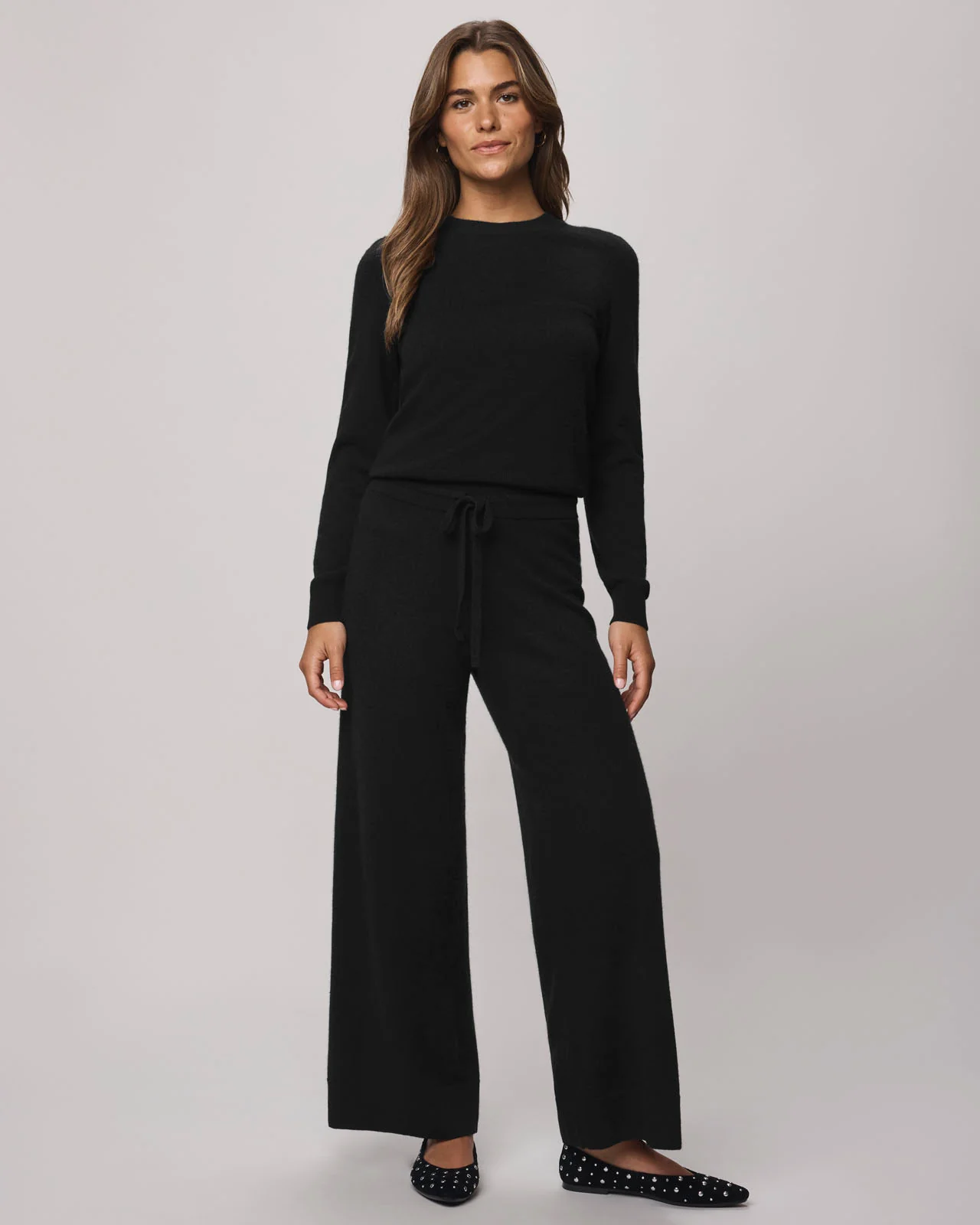 Tori Cashmere Wide Leg Pant - Image 7