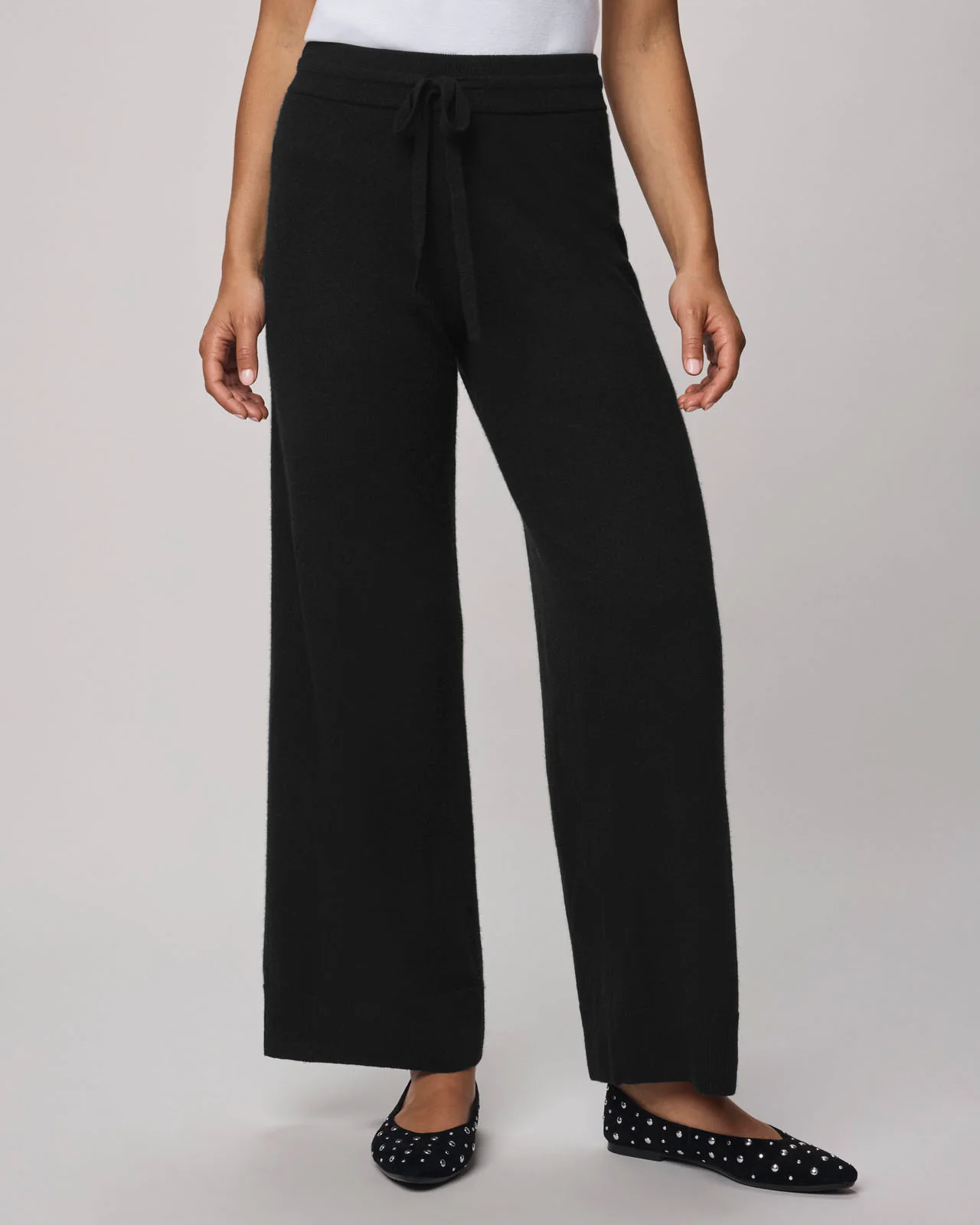 Tori Cashmere Wide Leg Pant - Image 8