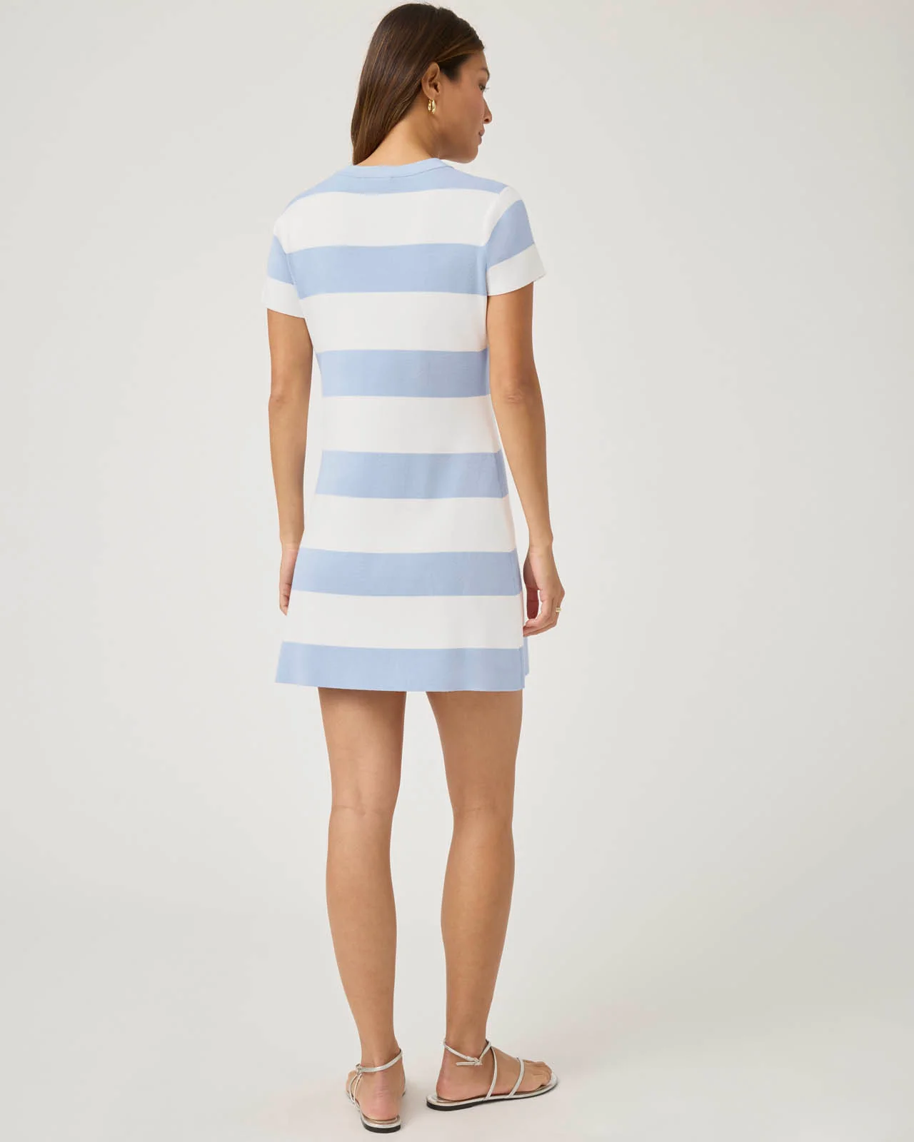 Veronica Stripe Dress - Image 4