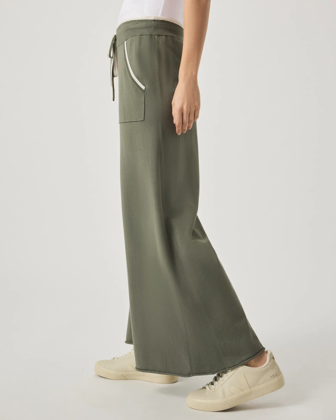 Veronica Trim Crop Wide Leg Pant - Image 4