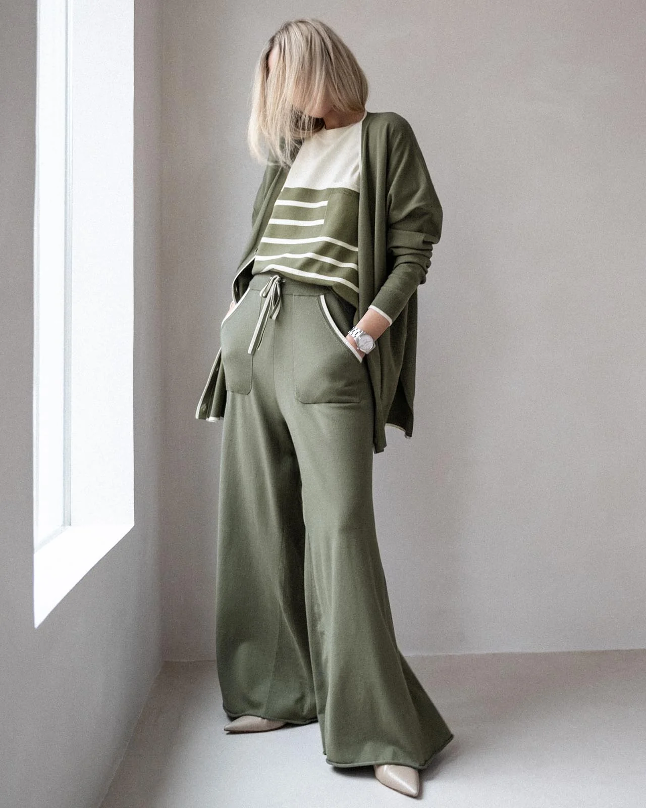 Veronica Trim Crop Wide Leg Pant - Image 7
