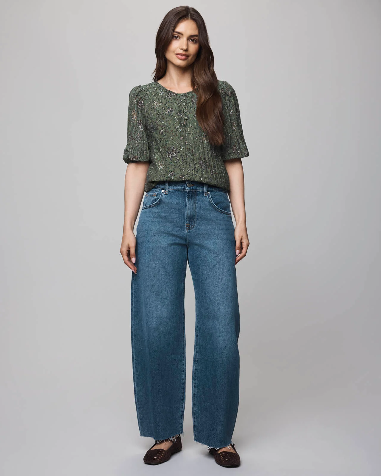 Versailles Floral Blouse - Image 3