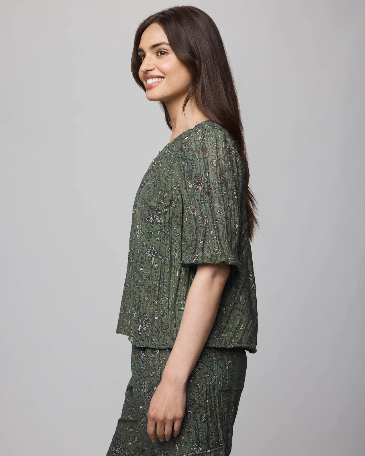 Versailles Floral Blouse - Image 4