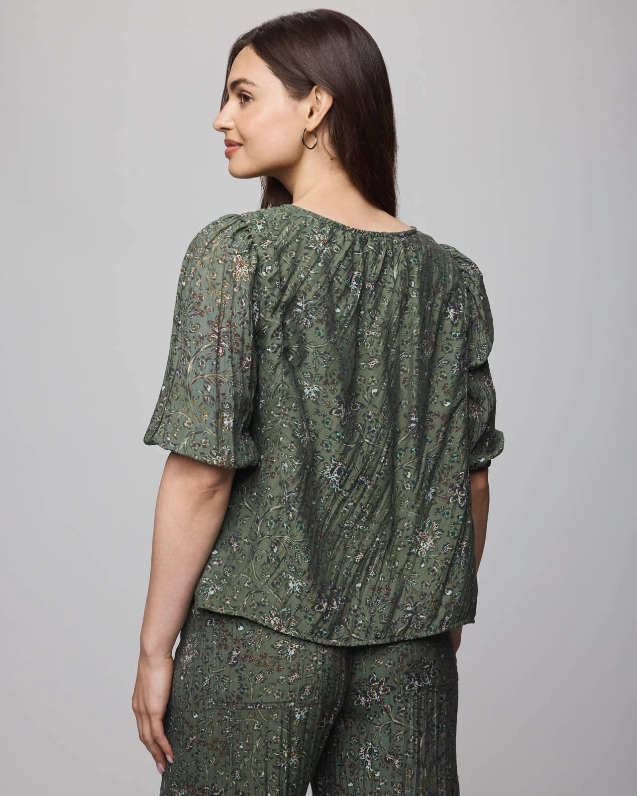 Versailles Floral Blouse - Image 5