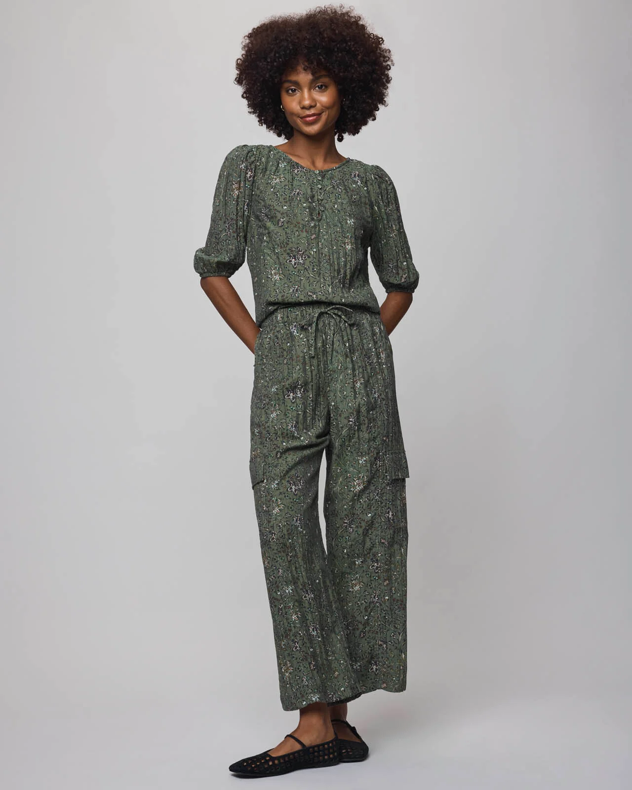 Versailles Floral Pant - Image 2